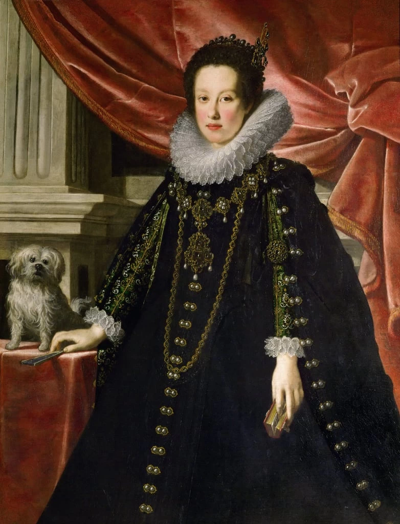Ritratto di Anna de' Medici, arciduchessa d'Austria - Kunsthistorisches Museum.Vienna
